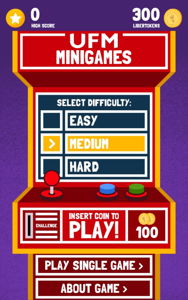 "UFM Mini Games", an ADI1 Game for Universidad Francisco Marroquín (UFM)